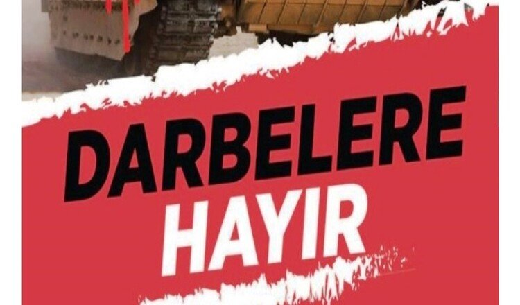 DARBE İMALI BİLDİRİYİ ŞİDDETLE KINIYORUZ !